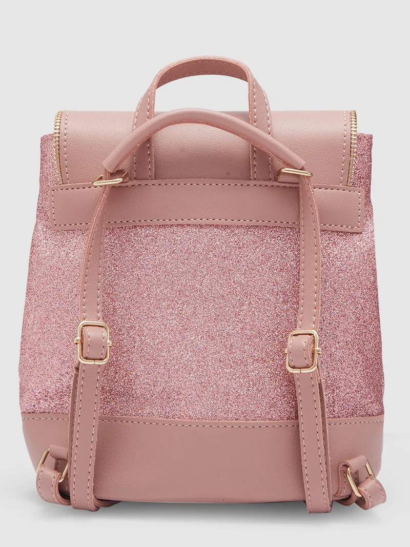 جلو باص Globus Women Taupe Textured Backpack